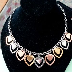 Vintage heart necklace  by milor .